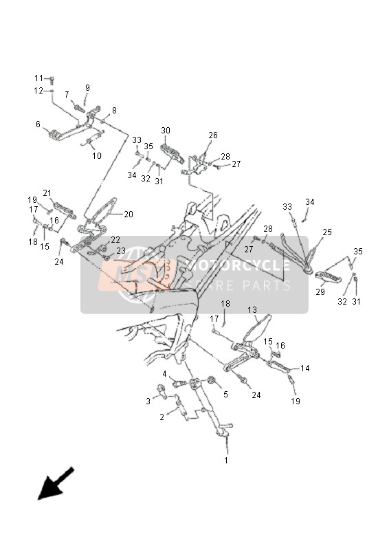 4BAF74510000, Bout, Yamaha, 1